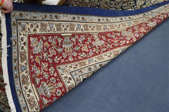 A Kirman carpet 390 x 280cm